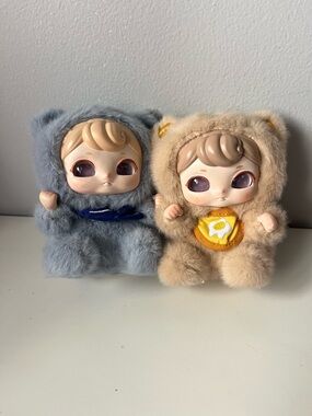 Miniso Babe Beside You Plush Keychain